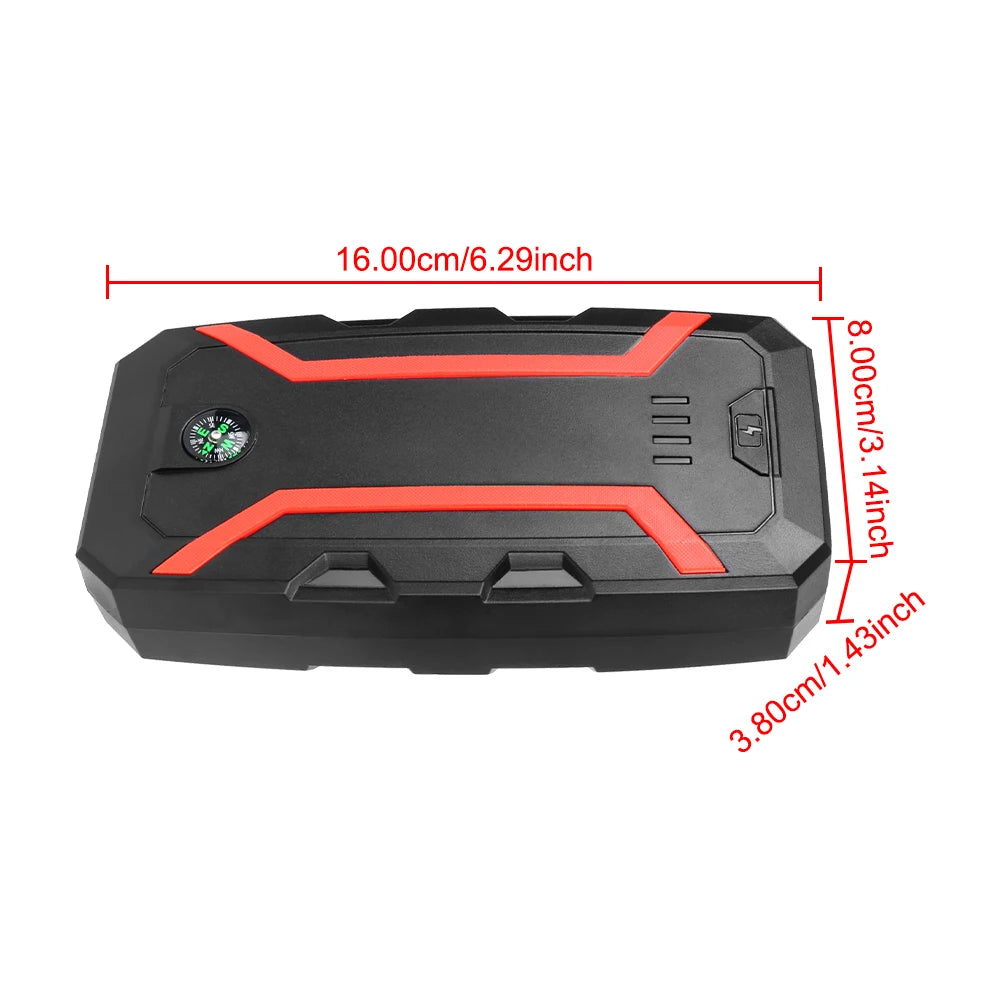 Car Battery Starter 3000A Auto Starting Device Emergency Start Car Jump Starter Portable Power Bank Booster 12V 22200mWh